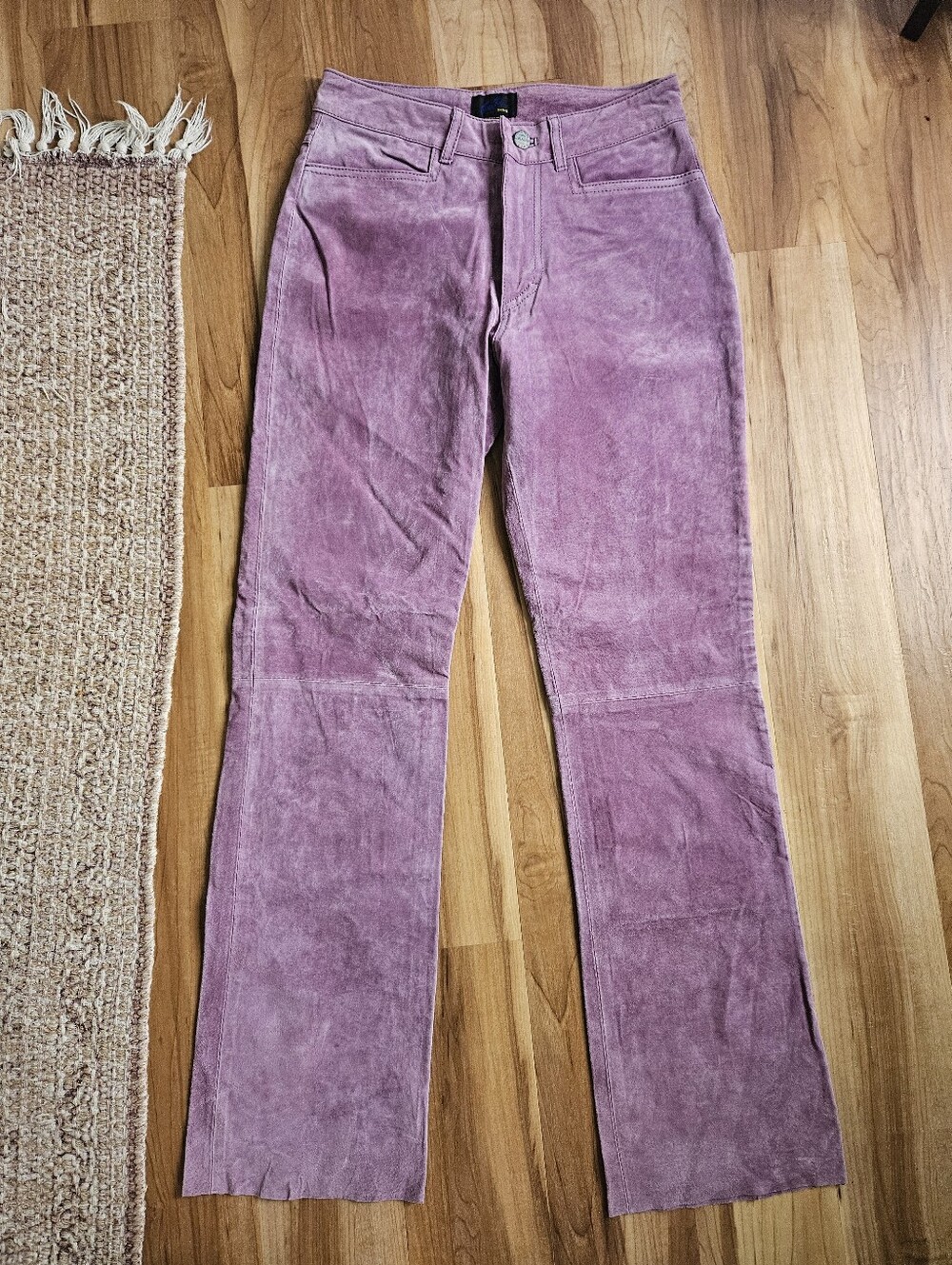 Vintage Jou Jou Skin Lilac Leather Pants